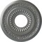 Ekena Millwork Lauren Ceiling Medallion (Fits Canopies up to 6 1/4"), 20 5/8"OD x 6 1/4"ID x 1 3/8"P, Silver CM20LNSLS - alternate 1
